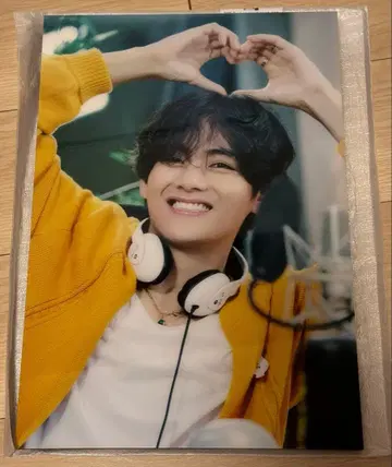 BTS V 태현 테테 마스터님 누나비 액자 A3