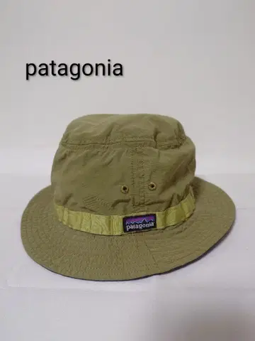 00s patagonia 버킷 햇 올리브 그린 Y2K