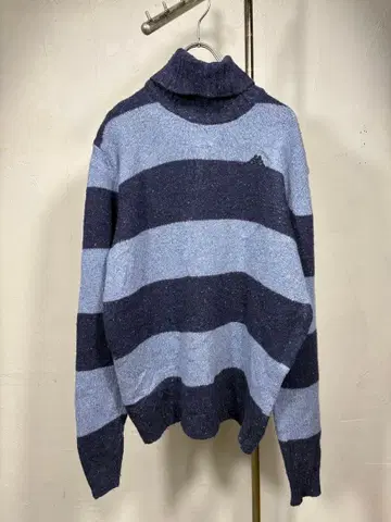 Kappa 보더 터틀넥 울 니트 남성용 L