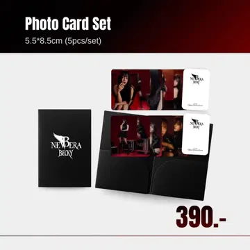 Becky 포토 카드 랜덤 1세트 5매입