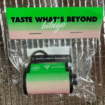 [ 익명 배송 ] bibigo seventeen 세부치 필름 키링