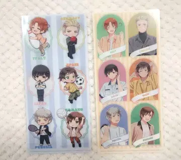 헤타리아 월드 스타즈 라운드 원 파일 티켓 케이스