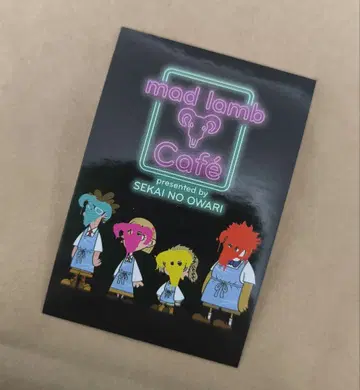 [매장 한정판] 세카오와 혜택 스티커 MAD