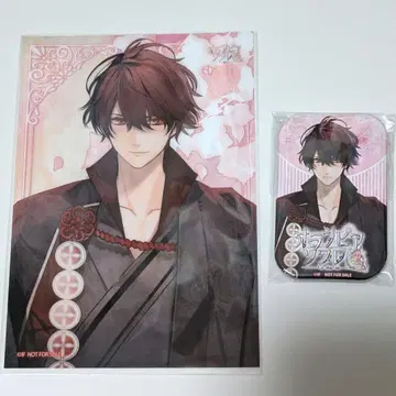 올림피아 소와레 혜택 슈사 클리어 엽서 캔뱃지 빅타카라지마