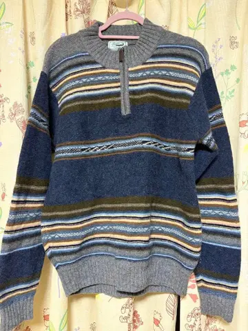 하프 지퍼 스웨터 크로커다일