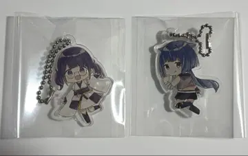 와온 GAMES 보라색 소리 아오이 아크릴 키링