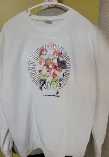 5등분의 신부 Nakano Family 맨투맨