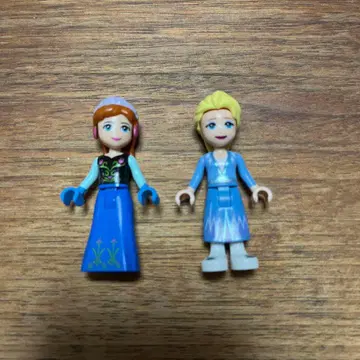 겨울왕국 LEGO 안나 엘사 미니 피규어 2개 세트