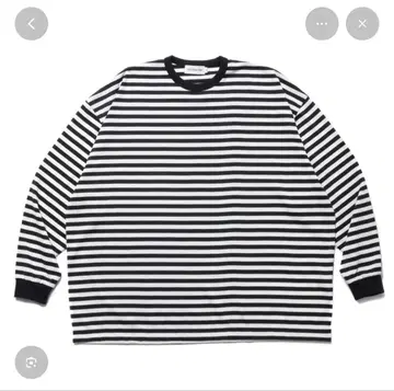 쿠티 보더 긴팔 티셔츠