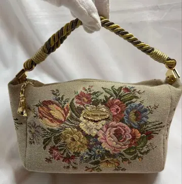 미사용 새상품 Think Bee! 고블랑 꽃무늬 핸드백 미니백