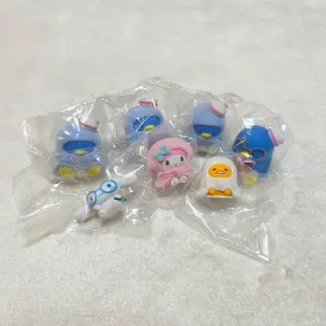 [ 산리오 ] 미개봉 새상품 가챠가챠 피규어 7세트