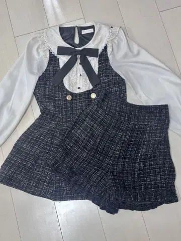 리즈리사 트위드 셋업