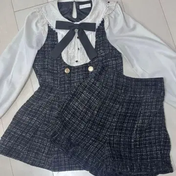 리즈리사 트위드 셋업