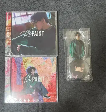 마키시마 히카루 RePAINT 아크릴 스탠드 캔뱃지 CD