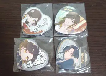 이레이스 유스케 캔뱃지 4개 세트