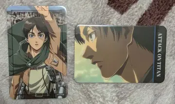 진격의 거인 가라오케의 철인 가라철 콜라보 비주얼 카드 엘렌