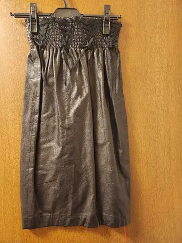 Verybrain 인조 가죽 타이트 스커트