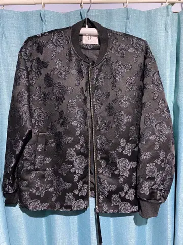 [새상품급] tk. 다케오 키쿠치 꽃무늬 자수 블루종