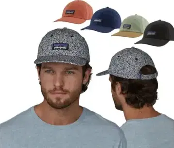 파타고니아 남성용 P-6 라벨 트레디셔널 캡 38296 WDFO 패턴