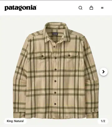 patagonia 남성용 피요르드 플란넬 셔츠