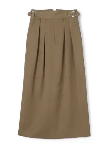 CABaN 울 개버딘 구르카 스커트