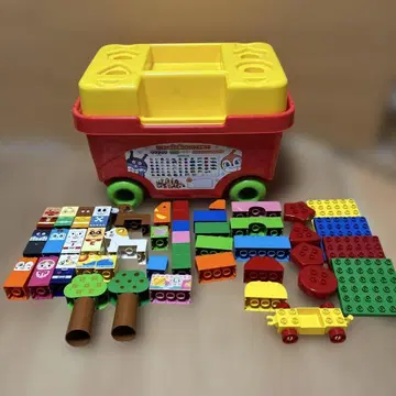 [ 가격 인하 ] 호빵맨 첫 블록 웨건