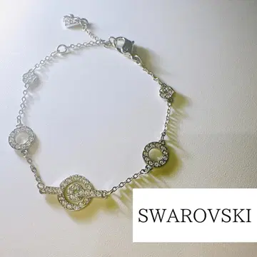 Swarovski 실버 크리스탈 팔찌