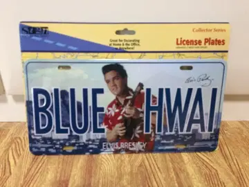 미국 잡화 번호판 엘비스 프레슬리 사인 플레이트 익명 배송