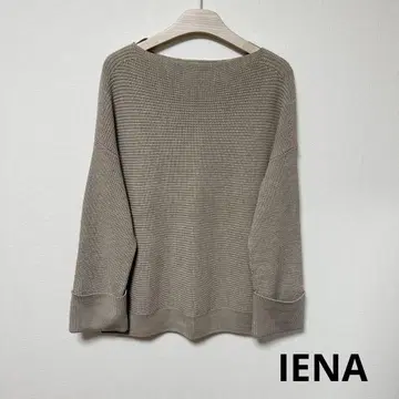 새상품급 IENA 이에나 니트 스웨터 상의 큼직한 오버 사이즈