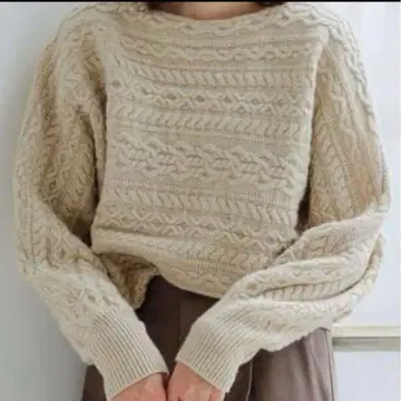 [ 새상품 ] 그린 라벨 릴랙싱 해밀턴 케이블 스웨터