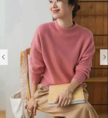 pink 택 포함 새상품 보틀넥 KNIT 풀오버 어반 리서치 도어스
