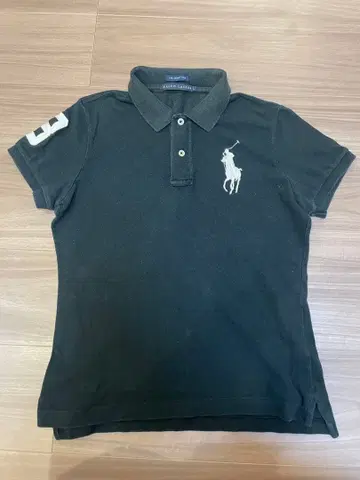 폴로 랄프 로렌 반팔 피케 셔츠 M 블랙