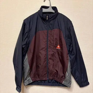 르꼬끄 스포르티브 골프 자켓 네이비/버건디 투웨이