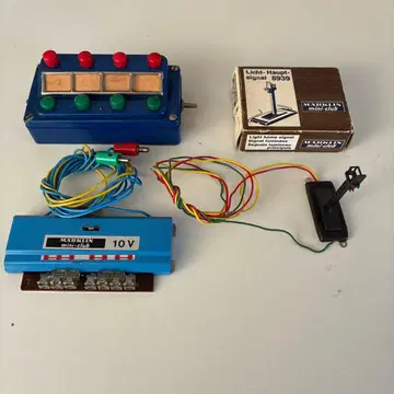 메르클린 미니 클럽 Z 게이지 8945 컨트롤러 8939 신호기 외