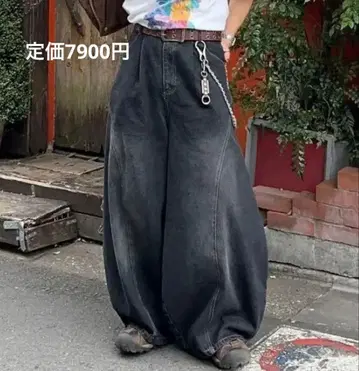 MandO (Antie Rosa)/워시드 와이드 벌룬 와이드 팬츠