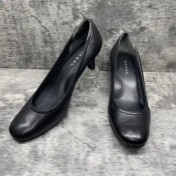 스테디셀러 REGAL 리갈 [23.5] 펌프스 힐 가죽 블랙