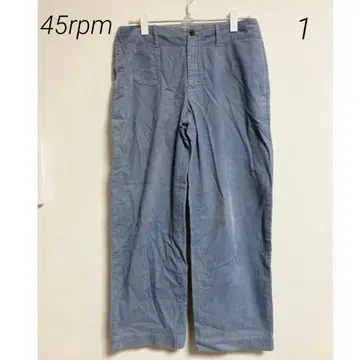 0659 45rpm 코듀로이 팬츠
