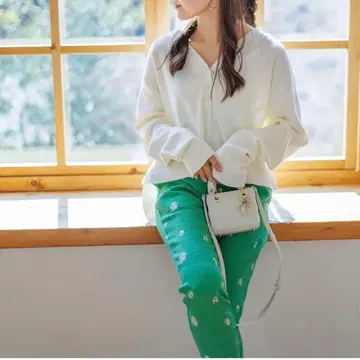 새상품급 Bluelea summer knitcardigan WHT