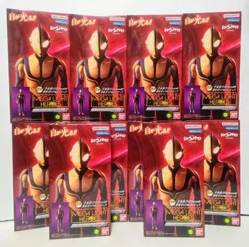 메가 라이트 히어로즈 조피 10개 미개봉 새상품 반다이신 울트라맨