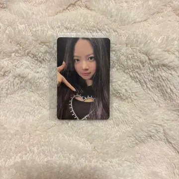 르세라핌 운채 Ktown4u 포토카드