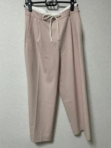 ZARA 턱 와이드 팬츠 핑크