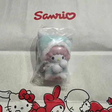 산리오 치비토모 시크릿 키링 눈의 정령 마이 스위트 피아노