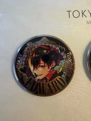 도쿄 디반카 에드워드 하트 특전 캔뱃지