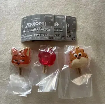주토피아 Zootopia 아이스 캔디 참 3개 세트