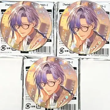 니지산지 윈터 데이트 2025 금박 캔뱃지 밀라노 케스트렐 A