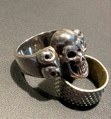 스컬링 실버 925 해피 스컬