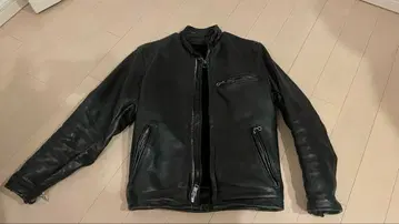 Schott 블랙 가죽 자켓 사이즈 34