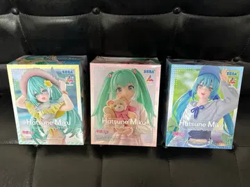 하츠네 미쿠 시리즈 Luminasta 피규어 3개 세트