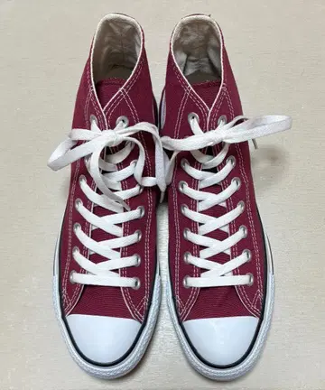 컨버스 올스타 마룬 HI 25cm 새상품