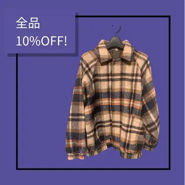 체크 무늬 자켓 ZOZO